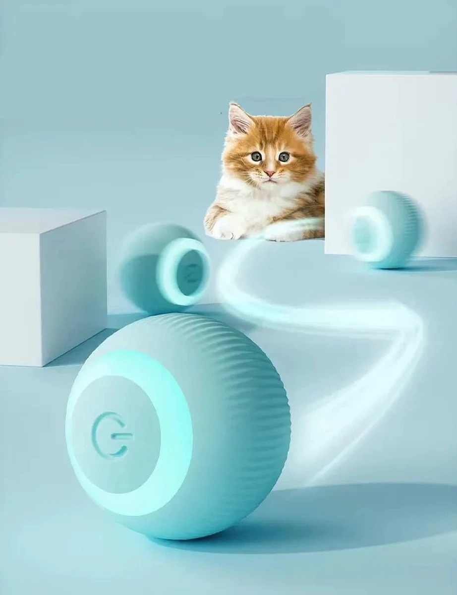 Merkloos Interactive Bal Voor Katten - Zelf Rollende Bal Voor Katten - Elektrisch Kattenspeeltje - Usb Oplaadbaar - Zelf Rollend Interactief Kattenspeeltje - Huisdieren Speeltjes - Cadeau Dierenliefhebbers 3 Merkloos Interactive Bal Voor Katten - Zelf Rollende Bal Voor Katten - Elektrisch Kattenspeeltje - Usb Oplaadbaar - Zelf Rollend Interactief Kattenspeeltje - Huisdieren Speeltjes - Cadeau Dierenliefhebbers