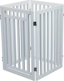 Trixie Hondenhek Met Deur Wit - 60-160 X 81 CM -Merkloos Winkel 947x1200 4