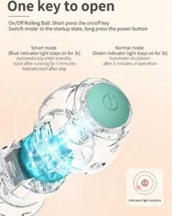 Merkloos Pecute® Elektrische Speelbal - Slimme Interactieve Zelfrollende Bal - Kat En Hond Speelgoed - Kattenspeelgoed - Blauw -Merkloos Winkel 957x1200 1