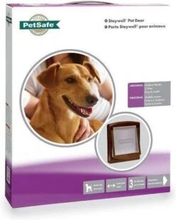 Petsafe 757 Hondenluik - Medium - Zilver/Tranparant -Merkloos Winkel 960x1200 4