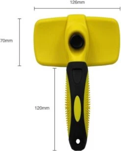 ElegaPet Hondenborstel Groen - Hondenhaar Verwijderen - Kat En Hondenkam - Slickerborstel Hond En Kat - Groomer - Ondervacht Kam Hond - Borstel Hond - Hondenborstel Langharig En Kortharig - Slickerborstel - Anti Klit/Knopen/Huidschilfers -Merkloos Winkel 964x1200 1