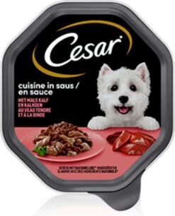 Cesar Cuisine Honden Natvoer - Kalf & Kalkoen In Saus - 14 X 150 Gr 9 Cesar Cuisine Honden Natvoer - Kalf & Kalkoen In Saus - 14 X 150 Gr -Merkloos Winkel 969x1200