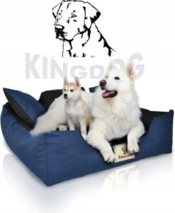 KingDog - Groot Honden- En Kattenbed 75 X 65 | Donkergrijs - Maat M -Merkloos Winkel 985x1200