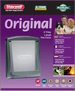 Staywell 777 Hondenluik - Large - Zilver/Tranparant 31 Staywell 777 Hondenluik - Large - Zilver/Tranparant -Merkloos Winkel 991x1200 2