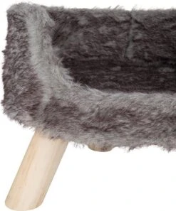 District 70 NORDIC - Luxe Kattenmand Op Pootjes - 40x30x25cm In Silver - Silver -Merkloos Winkel 998x1200 2